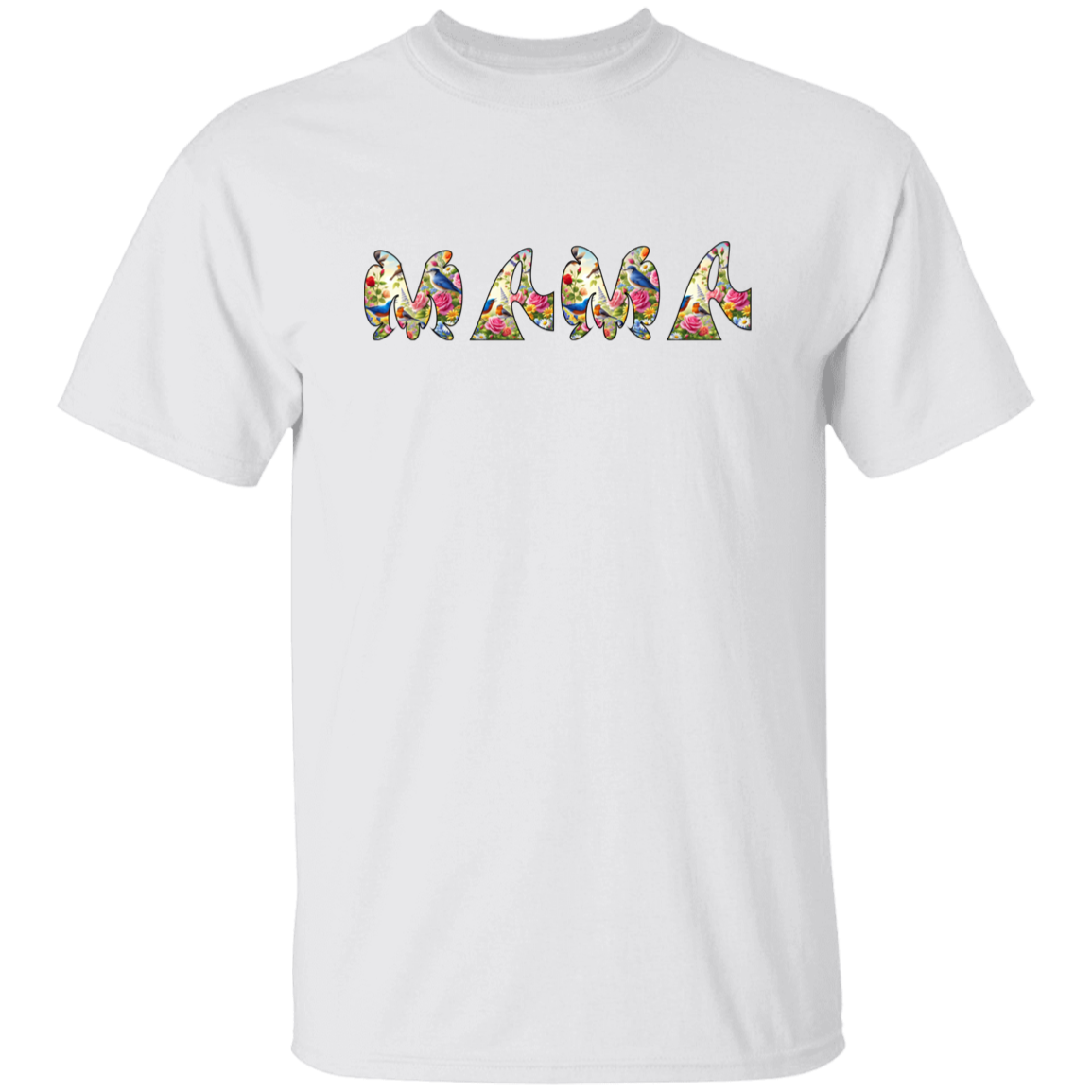 Floral Mama t-shirt 5.3 oz. T-Shirt