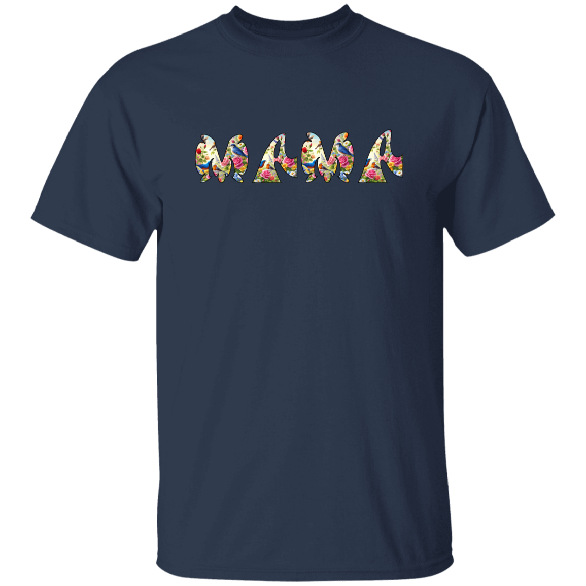 Floral Mama t-shirt 5.3 oz. T-Shirt